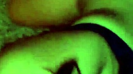 Wife in mask uses toys for masturbation