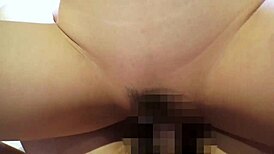 This office lady is great at cowgirl riding in our gonzo session.