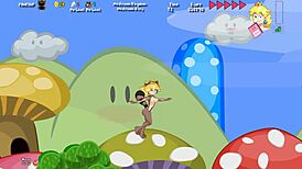 peach princess shares her untold tale in hentai world