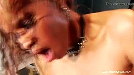 latina babe gets drilled by the fire in steamy session