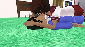 Femdom Enslaves University Cherry With Spitting Humiliation