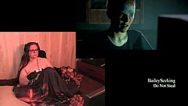 Naked Playthrough of The Quarry Part 8 with Curvy Brunette 😍