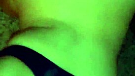 Wife in mask uses toys for masturbation