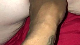 White Girlfriend Takes Big Black Cock!