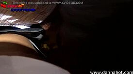 Damn, Danna Hot takes two dicks from bar! 🍆