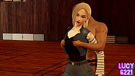 Android 18's Strong Combat Power in Dragon Ball