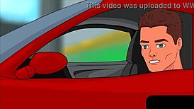 celebrating the new year eve with anime hentai vibes in a casual gathering