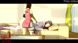 I Love How Hinata Sleeps Through Rough Anal Action by Hforgods