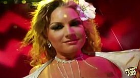 thick curvy blonde squirts nonstop during hardcore anal sex