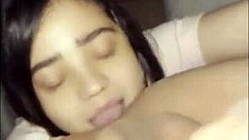 i met a young beautiful teen at the supermarket and licked her tits