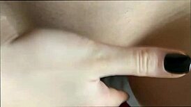 Naughty Teen Girl Fingers Wet Pussy with Sounds