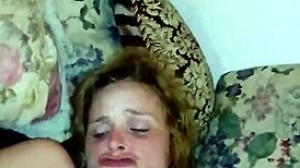 watch this ginger cum hard from self masturbation