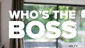 Milfy boss lady Melissa bangs assistant hard on trip!