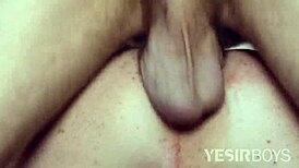 Four Twinks Engage in Intense Orgy Action