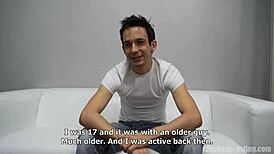 Wow, Czech Gay Casting With Lukas 7714 Sucking And Fucking In POV!