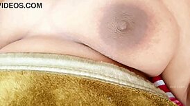 I can’t get enough of my sexy wife flaunting her stunning big boobs.