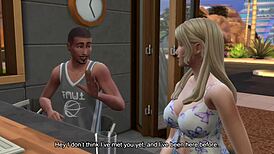 teen sister loses virginity to step-brother's friend in wild sims 4 scene