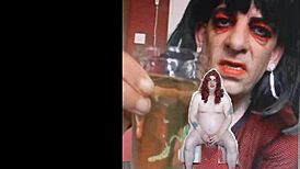 Bisexual Sissy Exposed And Swallowing Pee