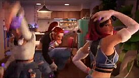 Oh wow, this teasing teen is fingering herself so hard!