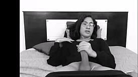 Colombian Shemale With Big Cock Shoots Monster Load On Live Cam