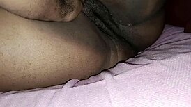 Wow, my naughty stepdad loves playing with my pussy!