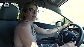 Ever fantasized about a nude car ride with stepmom Cory Chase?
