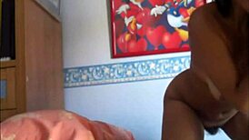 Wow, Chocolate Asian Chick Gets Nailed Hard in Private Homemade Sex Tape!