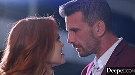 Deeper Maitland Ward's First Anal Exclusive with Intense Facial