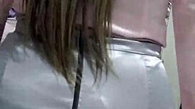 Skirtshouse Saia De Cetim Prata