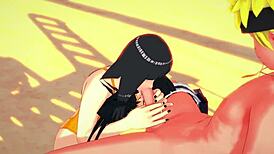 naruto bangs hinata in creampie blowjob sex video