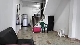 Caught my stepsister fucking her BF 😏