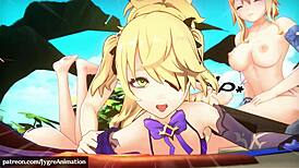 又一个狂野3D本子片段，看看