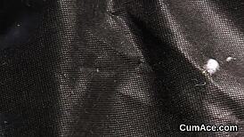 Feisty Hottie Gets Cumshot Sucking Every Drop