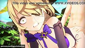 又一个狂野3D本子片段，看看