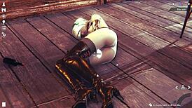 3D Simulation Girl In Anime Style