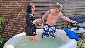 Mya Lorenn Enjoys Anal Fun with Lucky Neighbor