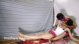 Real Indian wife gets doggystyle on ranch in homemade clip