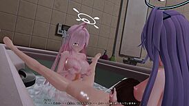 MMD-蔚蓝档案花子优香