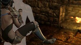 嘿，想看博德之门中的影心在野性3D色情动作吗？