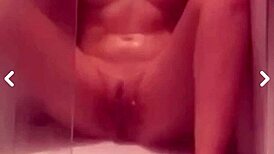 naughty nymph shaves her pussy and enjoys a hot bath 😏