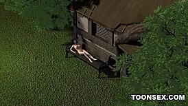 Wow, This 3d Babe Gets Tits And Pussy Fucked By Dwarf! 😍