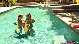 Brett Rossi Licks Celeste Star's Pussy While Face Sitting!