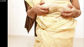 I’m Stunned by Chubby Asian Aunty Showing Off Her Big Boobs Daily.