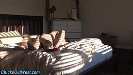 Amateur Lesbian Eats Hairy Box Down Under