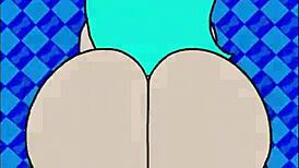 Abby Deepthroats Monster Cock In Group Banging.