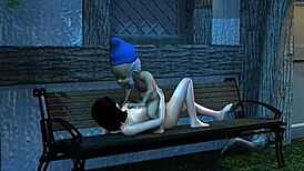 Wow, This 3d Babe Gets Tits And Pussy Fucked By Dwarf! 😍