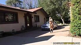 Nina Elle Gets Gangbanged Hard by Black Guys