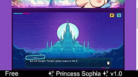 i-i'm princess sophia, rich and dating in this anime cartoon hentai