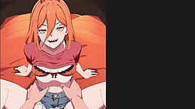 可爱力量在POV动作中传教士内射，哦我的老婆，你湿透了！