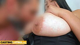 Watch Huge Boobs Asian Latina Amateur Return To Fake Casting Studio!